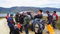 Namun untuk pengembangan paralayang perlu perjuangan besar. Pertama, aksesibilitas ke Pegaf dan kedua adalah promosi yang besar. Pegaf memiliki beberapa spot lepas landas bagi paralayang, seperti di Bukit Kobrey, Tombrok, hingga Bukit Maut (Masaul/detikTravel)