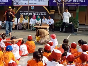 CT ARSA-IOF Sosialisasi Mitigasi Bencana Alam di SDN Kramat Pela