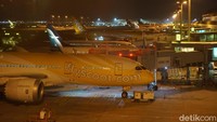 Lokasinya bukan cuma cantik, tapi dekat dengan apron pesawat. Cocok bagi traveler yang gemar spotting (Shinta/detikTravel) 