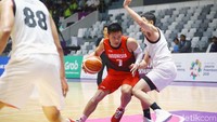 Indonesia kalah 66-84 dari Jepang pada perebutan posisi ketujuh dalam pertandingan basket putra Asian Games 2018.