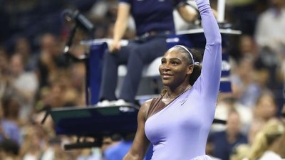 Feminin Sporty, Gaya Serena Williams Bertanding Pakai Kostum Balerina Ungu