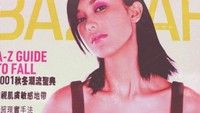 Di usia muda, Fahrani sudah mengisi cover majalah Bazaar di luar negeri. Dok. Instagram/favelamunk