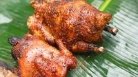Lihat Aksi Ms Yeah Saat Masak Ayam Panggang di Sungai Pakai Kincir Air