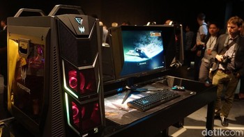 Teknologi IPS dan sertifikasi Vesa DisplayHDR 400 menjamin kekayaan, kontras, serta akurasi warna yang dihasilkannya. Foto: Muhamad Imron Rosyadi/detikINET