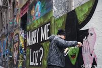 Hosier Lane (Shinta/detikTravel)