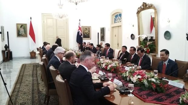 Presiden Jokowi Terima Kunjungan Perdana Menteri Australia Scott Morrison