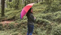 Di dalam negeri, Marsha juga pernah liburan ke daerah Kopeng di Jawa Tengah. Di sana ia sempat wisata outdoor(@aruanmarsha/Instagram)