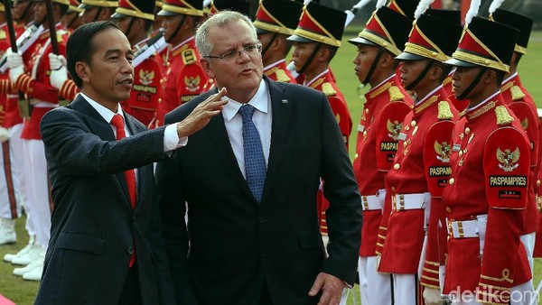 Presiden Jokowi Terima PM Australia Scott Morrison