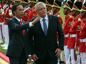 Ini Hasil Pertemuan Jokowi dan PM Australia di Istana Bogor