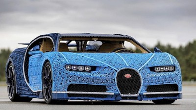 Hebat, Mobil Lego Ini Bisa Dikendarai