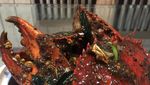 Bikin Ngiler! Siap-siap Tercapit Kepiting Asap yang Menggiurkan