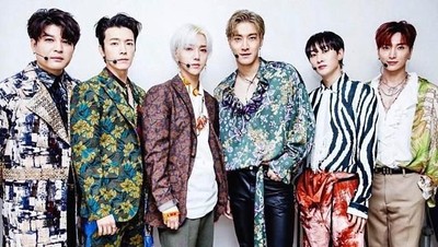 Gaya Terkini Super Junior yang akan Tampil di Penutupan Asian Games 2018