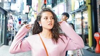 Di Asia, Marsha juga pernah liburan ke Korea Selatan. Di foto ini Marsha tampak begtu dewasa (@aruanmarsha/Instagram)