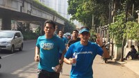 Kalau Sandiaga dirinya juga tetap berolahraga meski mungkin di luar panas terik. (Foto: Instagram/sandiuno)