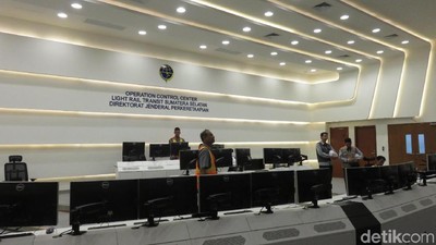 Ini Lho Ruang Pusat Pengendali LRT Palembang