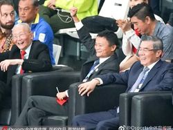 Potret Keseruan Jack Ma Nonton Final Voli di Asian Games