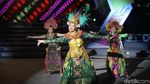 TNI-Polri Goyang Poco-poco di Pesta Atlet Asian Games