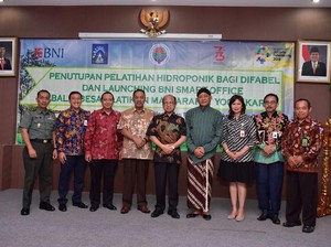 Kemendes akan Bantu Pasarkan Sayuran Hidroponik Kaum Difabel Sleman