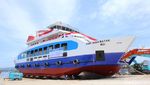 Ini Kapal Roro Pertama di Danau Toba