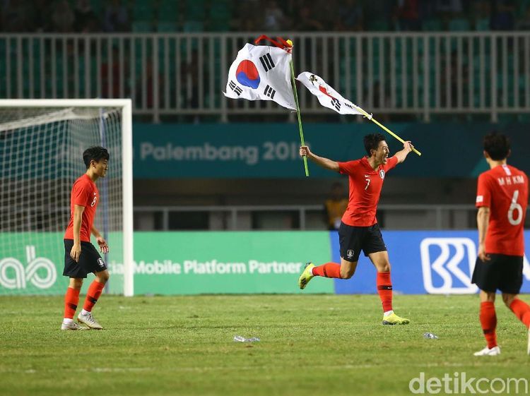 Melihat Aksi Son Heung-min di Final Asian Games 2018