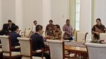 Momen Manusia Rp 570 Triliun Bertemu Jokowi di Istana Bogor