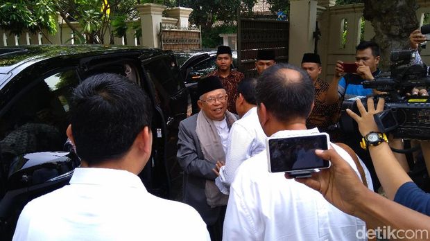 Dari Rakornas PDIP, Ma'ruf Amin Menyusul ke Posko Cemara