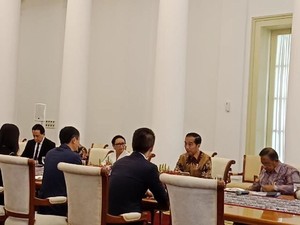 Jack Ma Dijamu Jokowi di Istana Bogor