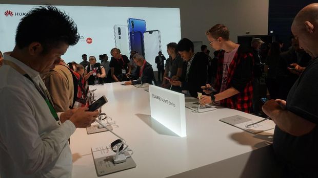 Penampakan booth Huawei di IFA 2018