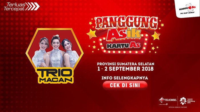 Asik Band dan Trio Macan Bakal Datang ke Ogan Komering Ilir