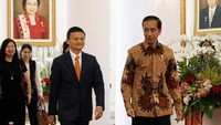Jokowi menyambut Jack Ma beserta delegasi. Foto: dok. Biro Pers Setpres
