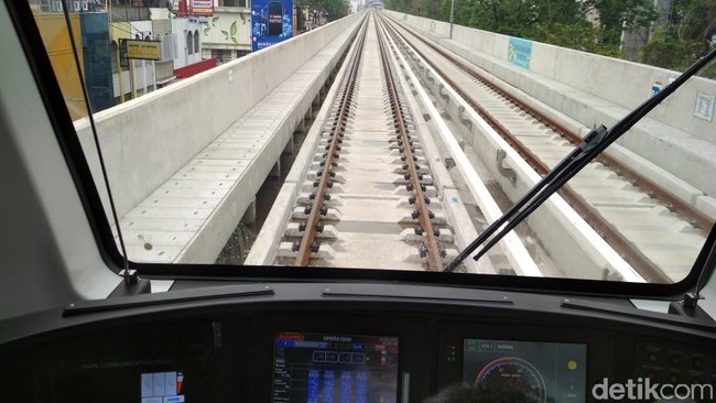 LRT Jakarta Baru Bisa Dipakai Awal 2019