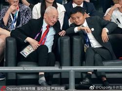 Potret Keseruan Jack Ma Nonton Final Voli di Asian Games
