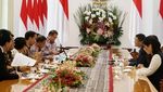 Momen Manusia Rp 570 Triliun Bertemu Jokowi di Istana Bogor