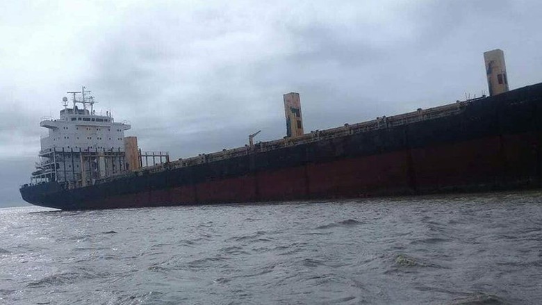 Kapal Hantu Berbendera RI yang Kandas di Myanmar Dijual Mei Lalu Kapal Hantu Berbendera RI yang Kandas di Myanmar Dijual Mei Lalu