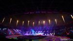 GBK Bermandikan Cahaya Lampu di Closing Asian Games