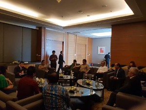 Menterinya Jokowi Bertemu Manusia Rp 570 Triliun di Hotel
