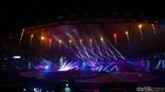 GBK Bermandikan Cahaya Lampu di Closing Asian Games