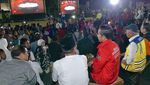 Momen Jokowi Nobar Closing Asian Games Bareng Korban Gempa Lombok