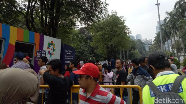 Hari Terakhir Asian Games 2018, Ribuan Masyarakat Tumpah Ruah di GBK