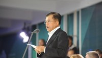 Terima kasih dan penghargaan saya juga kepada Pimpinan dan segenap aparat keamanan dari TNI dan Polri, yang telah berperan penting dalam memastikan seluruh rangkaian Asian Games 2018 berlangsung dengan lancar, aman dan tertib, tutur JK (Foto: Dok. Jubir Wapres Husain Abdullah)