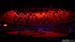 GBK Bermandikan Cahaya Lampu di Closing Asian Games