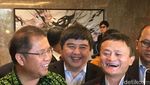 Senyum Lebar Jack Ma Usai Kongkow Bareng Menteri Jokowi