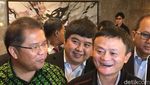 Senyum Lebar Jack Ma Usai Kongkow Bareng Menteri Jokowi