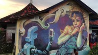 Dalam beberapa hasil muralnya WD seakan tak melupakan budaya dari tanah kelahirannya. Istimewa/Boredpanda.