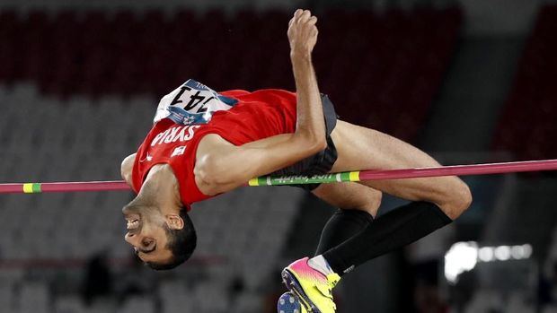Majd Eddin Ghzal menjadi satu-satunya penyumbang medali untuk kontingen Suriah yang berada di posisi buncit klasemen medali.