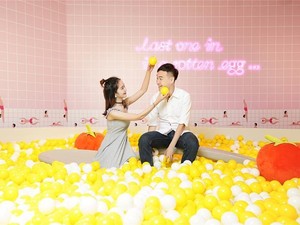 The Egg House, Instalasi Unik Serba Telur yang Instagramable