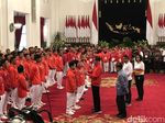 Jokowi Berikan Langsung Bonus Atlet Sebelum Penutupan Asian Games