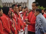 Foto: Saat Jokowi Bacakan Nominal Bonus Atlet Asian Games