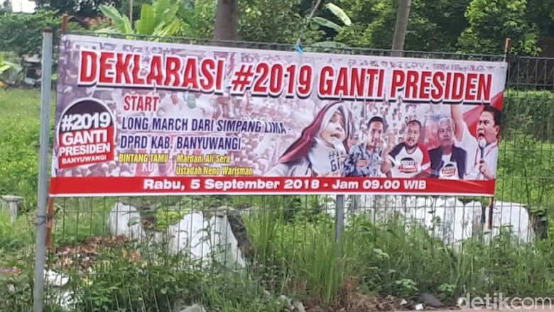 Panitia Aksi 2019GantiPresiden di Banyuwangi akan Gugat Polisi, Kenapa? Panitia Aksi 2019GantiPresiden di Banyuwangi akan Gugat Polisi, Kenapa?