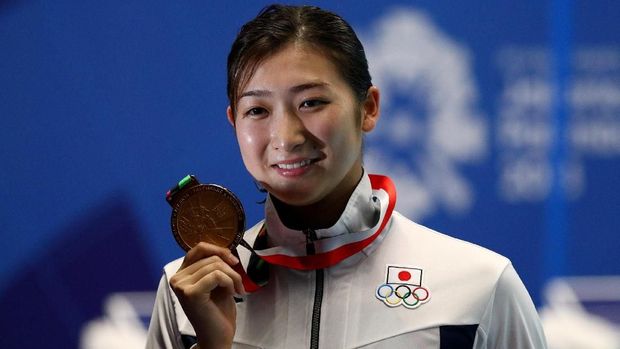 Ikee Rikako ingin kembali lagi ke Indonesia usai meraih enam medali emas dan dua perak di Asian Games 2018. (